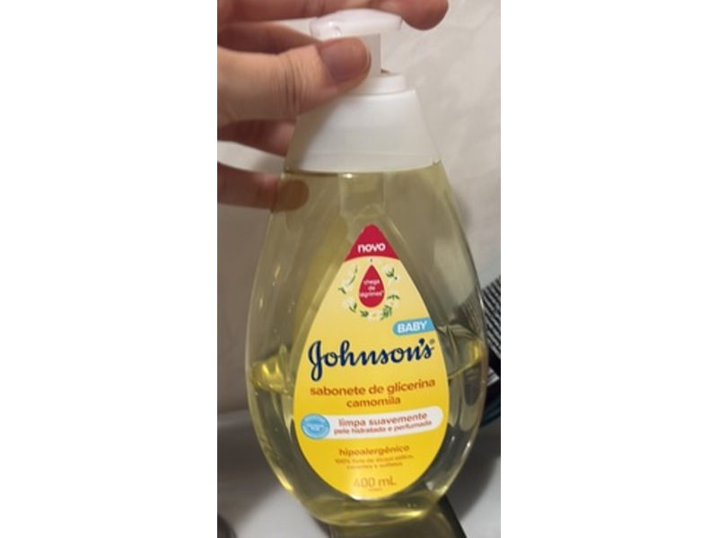 Johnson's Baby Liquid Soap, Glycerin Chamomile, 400 mL