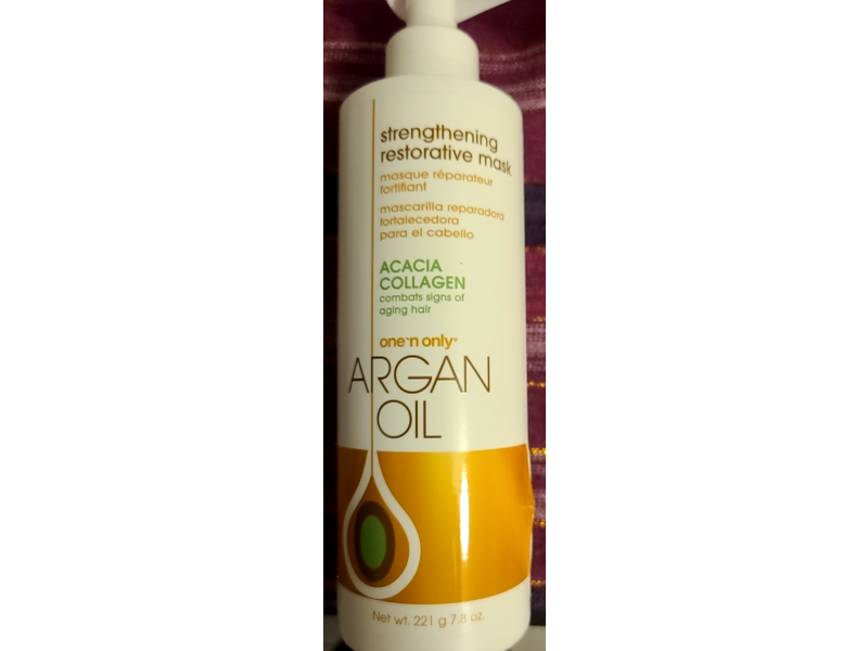 One n Only Argan Oil Strengthening Restorative Mask, 7.8 oz/ 221 g