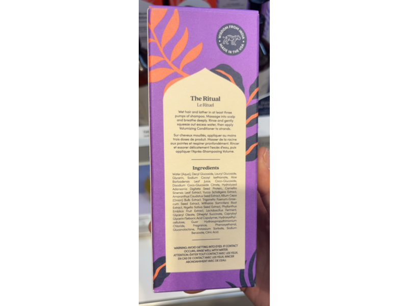 Fable & Mane Volumizing Shampoo, Fenugreek, 8.5 fl oz/250 mL