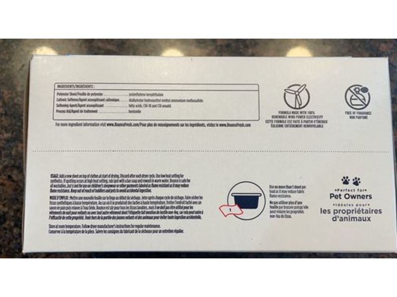 Bounce Pet Hair & Lint Guard Mega Sheet, Unscented, 75 Sheet
