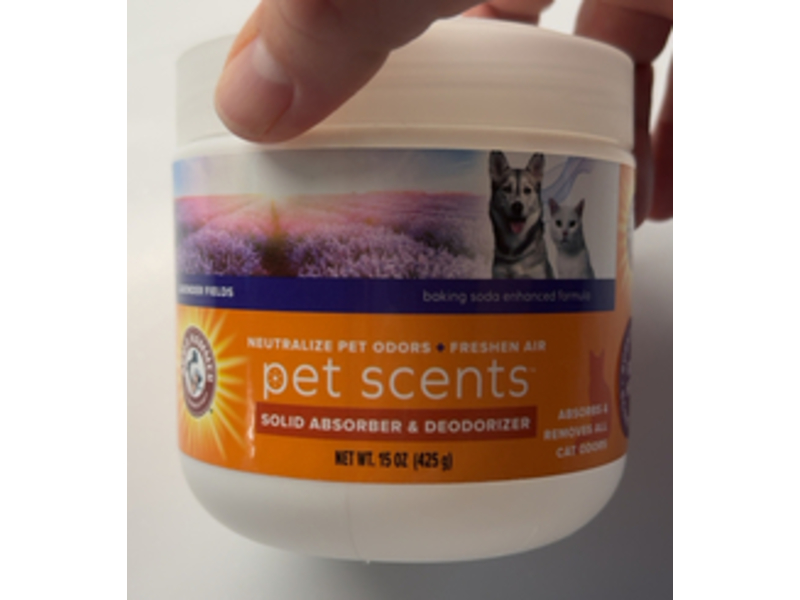 Arm & Hammer Pets Scents Solid Absorber & Deodorizer, Lavender Fields, 15 oz/425 g