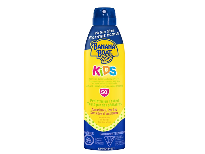 Banana Boat Kids Continuous Spray Sunscreen, SPF 50+, 8 oz/226 g