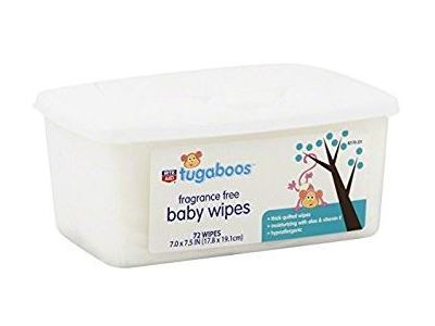 Rite Aid Tugaboos Baby Wipes, Fragrance Free, 72 ct