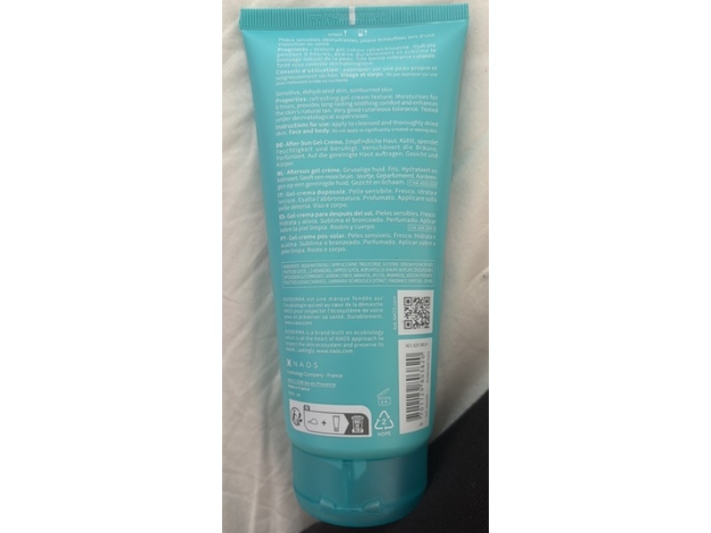 Bioderma Photoderm After Sun Gel-Cream, 6/7 fl oz/200 mL