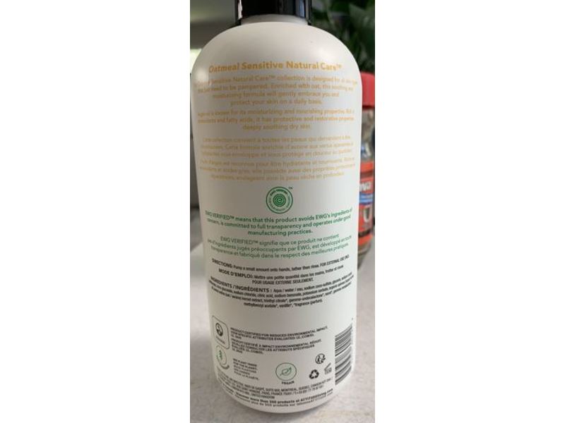 Attitude Natural Care Moisturizing Hand Soap, Oat Meal, 16 fl oz/473mL