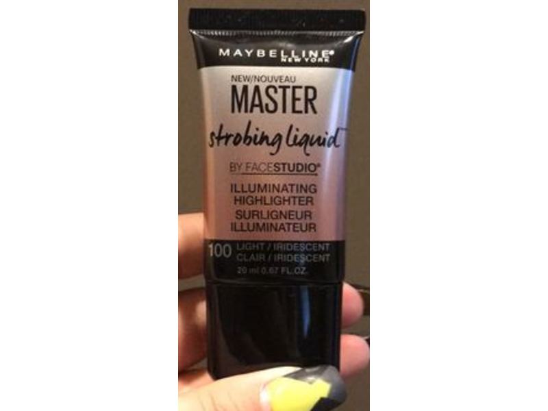 Maybelline New York Master Strobing Liquid Illuminating Highlighter, 100 Light/Iridescent, 0.67 fl oz/20 mL