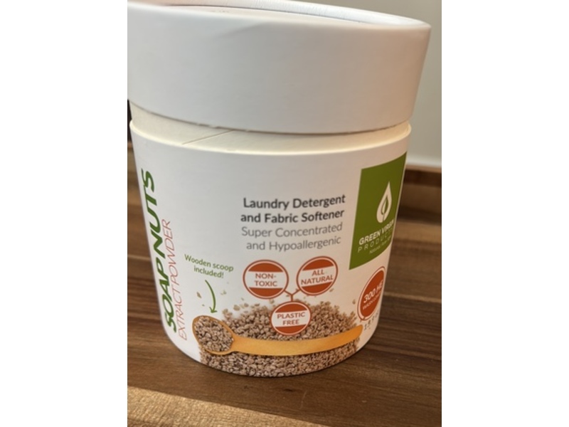 Green Virgin ProductsLaubdry Detergent & Fabric Softner Soap Nuts, 300 Loads, 15.9 fl oz