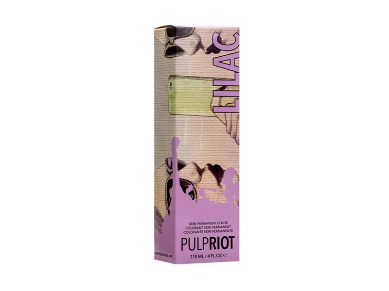 Pulp Riot Semi-Permanent Hair Color, Lilac, 4 fl oz/118 mL