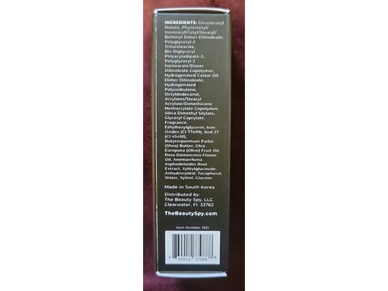 Heart & Seoul Hyrating Lip Gloss, Black Rose, 0.15 fl oz/4.3 g