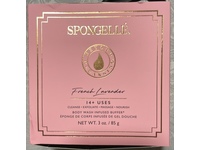 Spongelle Body Wash Infused Buffer, French Lavender, 3 oz/85 g - Image 3