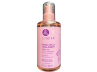 Luseta Body Oil, Rose Oil & Collagen, 6.08 fl oz/180 mL - Image 2