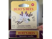 Burt's Bees Moisturizing Lip Balm, Lavender Vanilla, 0.15 oz/4.25 g - Image 3