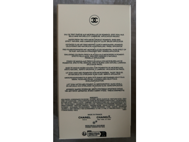 Chanel Les Beiges Eau De Water-Fresh Tint, Medium, 1 fl oz/30 mL
