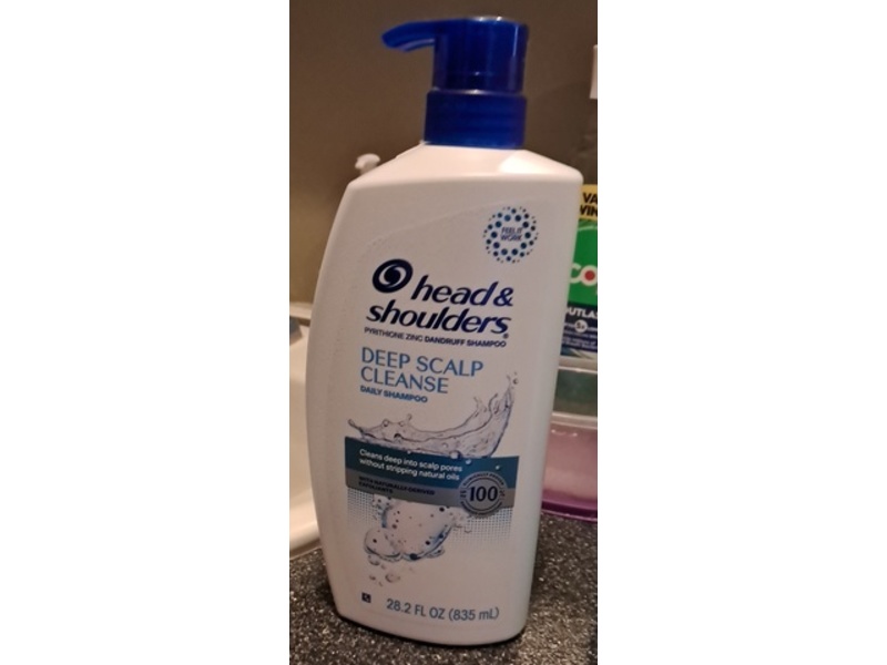 Head & Shoulder Deep Scalp Cleanse Daily Shampoo, 28.2 fl oz/835 mL