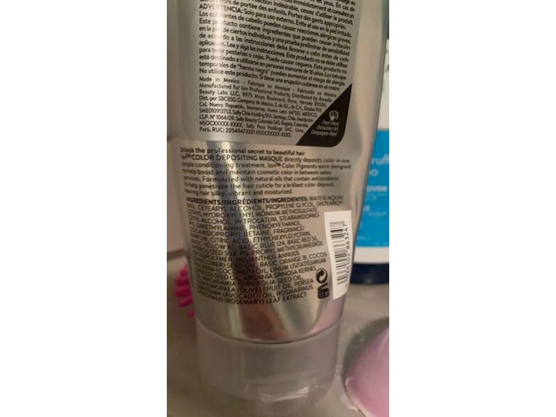 Ion Color Solutions Pigments Color Depositing Masque, Titanium, 6 oz/170 g