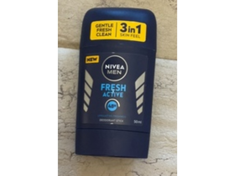 Nivea Men Deodorant Stick, Fresh Active, 50 mL