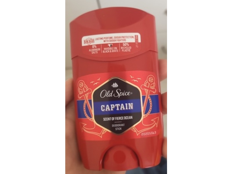 Old Spice Captain Deodorant Stick, Fierce Ocean, 50 mL