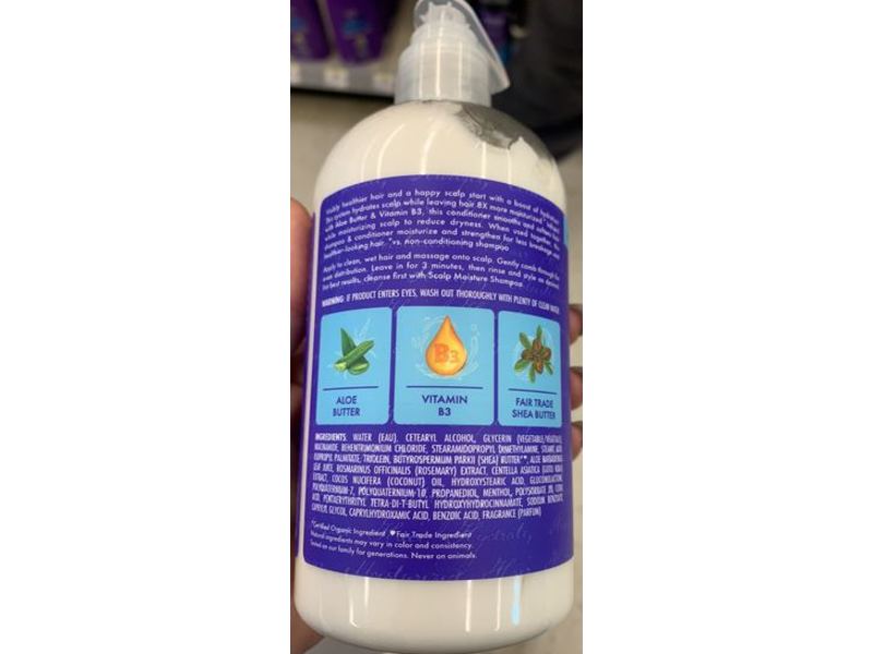 Shea Moisture Scalp Moisture Conditioner, Aloe Butter, 13 fl oz/384 mL