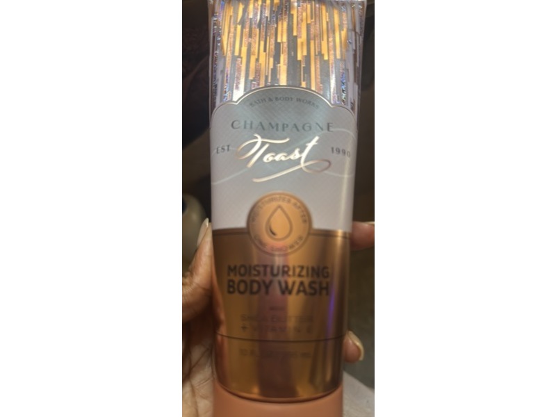 Bath & Body Works Moisturizing Body Wash, Champagne Toast , 10 fl oz/295 mL