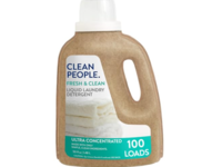 Clean People. Liquid Laundry Detergent, Fresh & Clean, 100 Loads, 50 fl oz/1.48 L - thumbnail 1