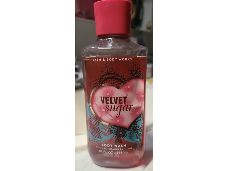 Bath & Body Works Velvet Sugar Body Wash, 10 fl oz/295 mL
