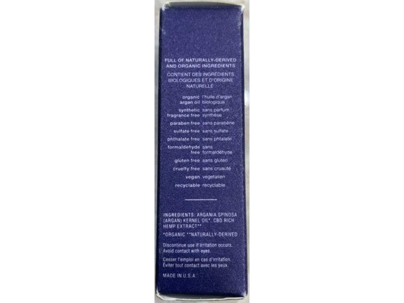 Josie Maran Skin Dope Argan Oil + CBD, 0.15 fl oz/4.5 mL