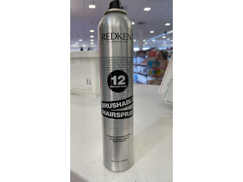 Redken Brushable Hair Spray, 12 Medium Hold, 9.8 oz/278 g
