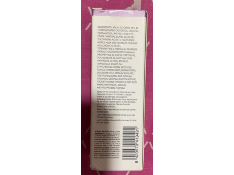 Sesderma Seslash Lash & Eyebrow Activating Serum, 0.17 fl oz/5 mL