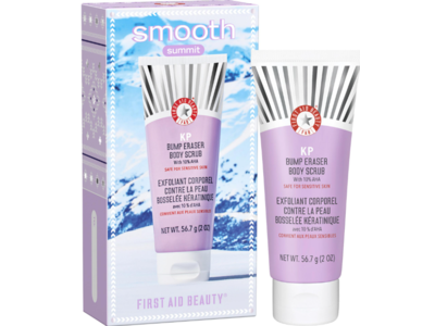 First Aid Beauty Smooth Summit Bump Eraser Body Scrub, 10% AHA, 2 oz/56.7 g