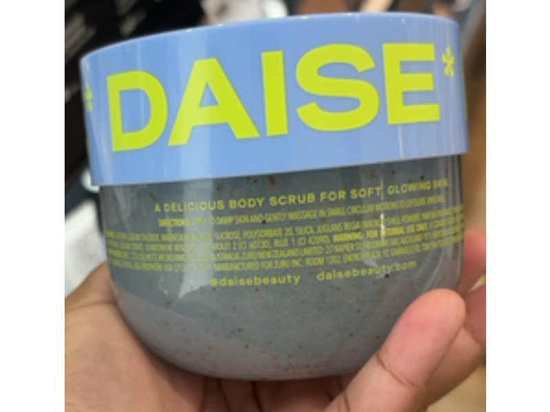 Daise Exfoliating Body Scrub, Coconut Glow, 18 oz/510 g