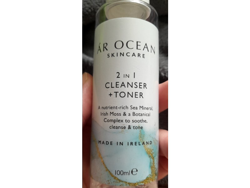Ar Ocean Skincare 2 In 1 Cleanser + Toner, 100 mL