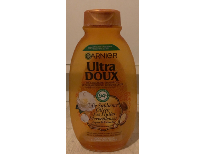 Garnier Ultra Doux The Wonderful Shampoo, Argan & Camelia, 250 mL
