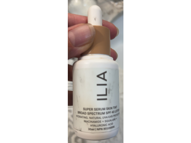 Ilia Super Serum Skin Tint Lotion, SPF 40, Rendezvous ST1, 1 oz/30 mL