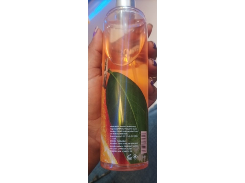 Dear Body Fragrance Mist, Mango Mandarin, 8 fl oz/236 mL
