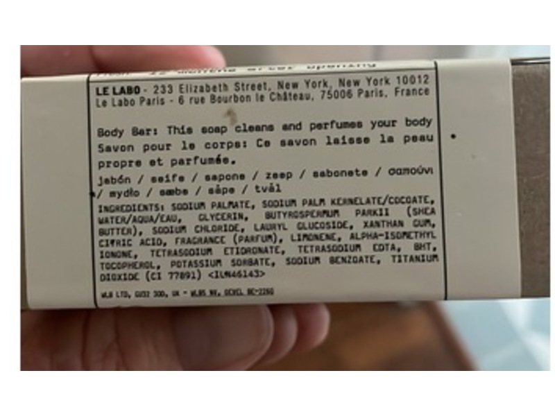 Le Labo Bar Soap, Rose 31, 5.2 oz/150 g