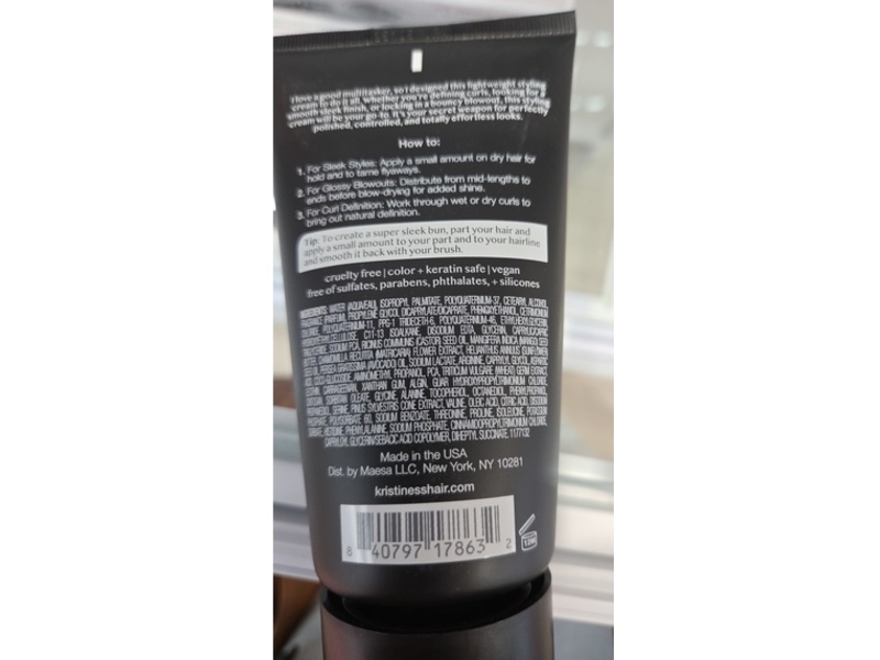 Kristin Ess Ultra Light Styling Cream, 5 fl oz/150 mL