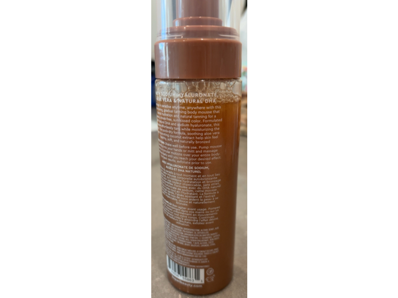 Kopari Gradual Self-Tanning Mousse, Sodium Hyaluronate, 6 fl oz/180 mL