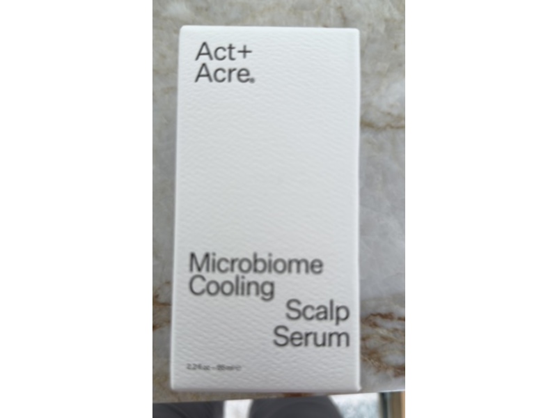 Act + Acre microbiome Cooling Scalp Serum, 2.2 fl oz/65 mL