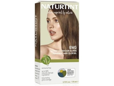 Naturtint Permanent Hair Color Gel, 6WG Radiant Golden Dark Blonde, 5.75 fl oz/170 mL
