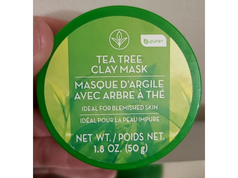 b.Pure Tea Tree Clay Mask, 1.8 oz (50 g)