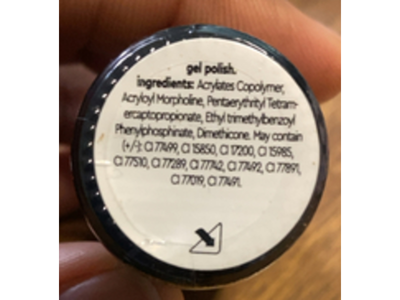 Le Mini Macron Gel Polish, Licorice, 8.5 mL