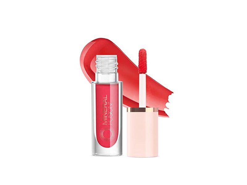Mineral Fusion 2-In-1 Lip & Cheek Stain, Tavel, 0.10 fl oz/3 mL