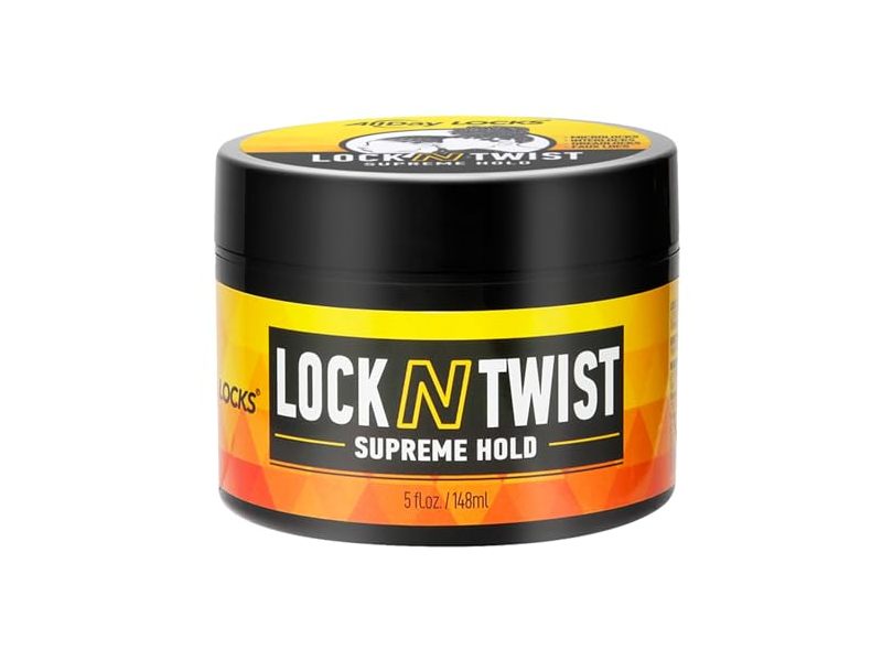 AllDay Locks Lock N Twist Supreme Hold Hair Gel, 5 fl oz/148 mL