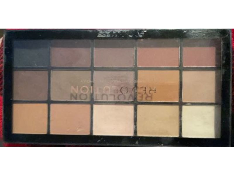 Revolution Re-Loaded Eye Shadow Palette, Basic Mattes, 0.04 oz/1.1.g