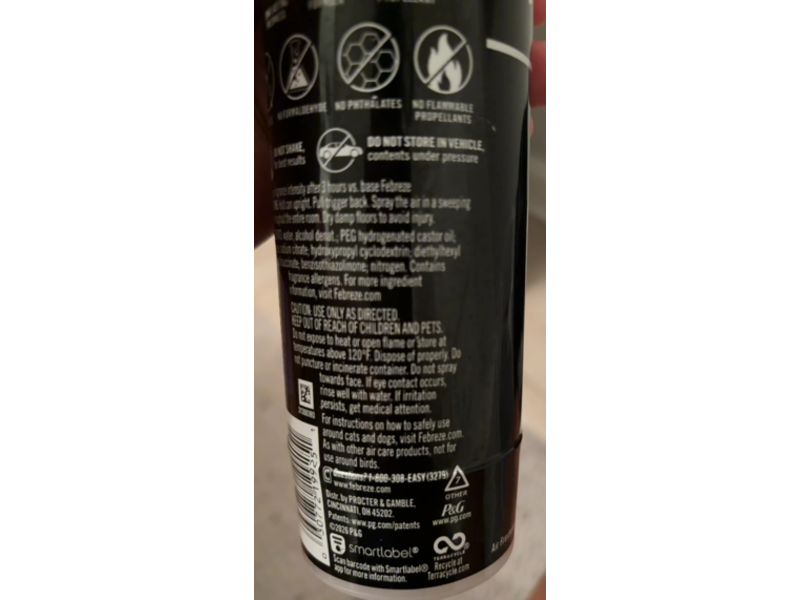 Febreze UnStopables Air Mist, Fresh, 8.1 oz/230 g