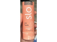 Slo Natural Deodorant, Rose+Vanilla, 1.76 oz/50 g - thumbnail 2