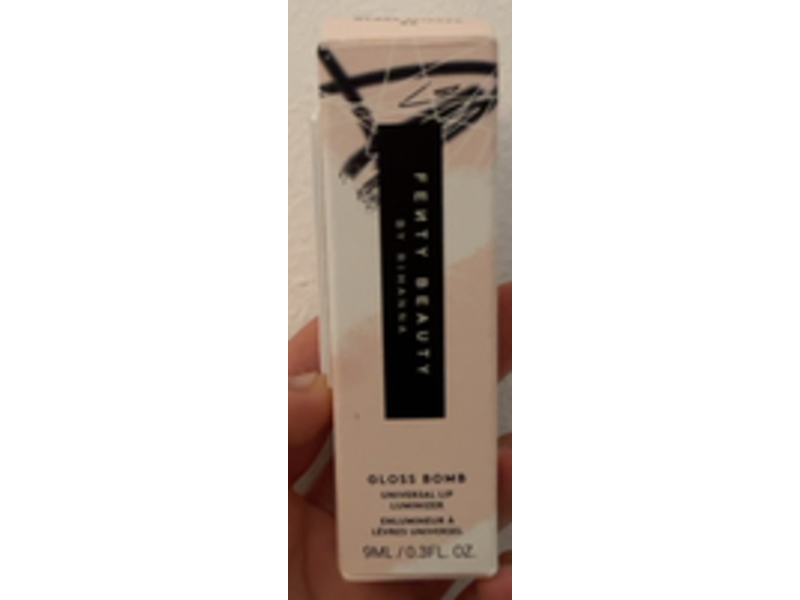 Fenty Beauty Gloss Bomb Universal Lip Luminizer, Glass Slipper, 0.3 fl oz/9 mL