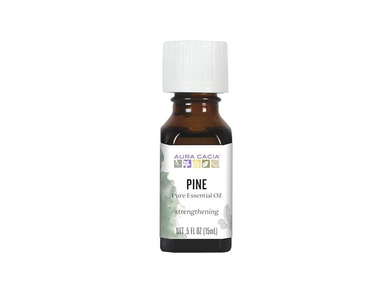 Aura Cacia Pine Pure Essential Oil, 0.5 fl oz/15 mL