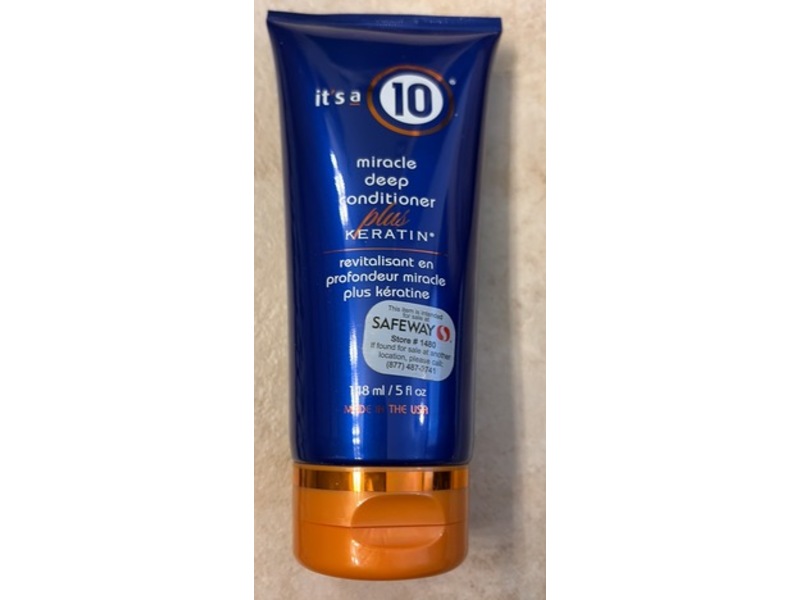 It's A 10 Mieracle Deep Conditioner, Keratin, 5 fl oz/148 mL