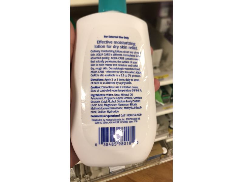 aquacare lotion